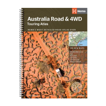 Hema Australia Road & 4WD Touring Atlas - 215x297mm