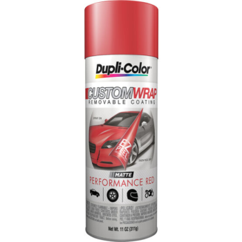 Dupli-Color Matte Performance Red Custom Wrap Removable Coating 311g