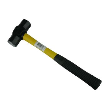 3Lb Sledge Hammer With 14 Inch Fiberglass Handle