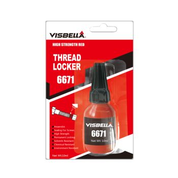 Visbella Thread Locker Red High Strength 10mL