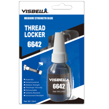 Visbella Thread Locker  Blue Medium Strength 10mL