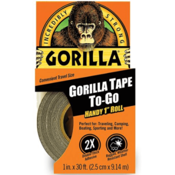 Gorilla To-Go Tape Handy Tape Roll 2.5cm x 9.14m