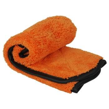 Microfibre Towel Premium Plush Orange 40x40cm