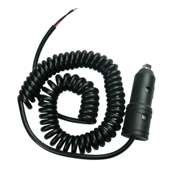 12V Accessory Coil Extension Cord With Plug | Replacement 12 Volt Accessory Cord