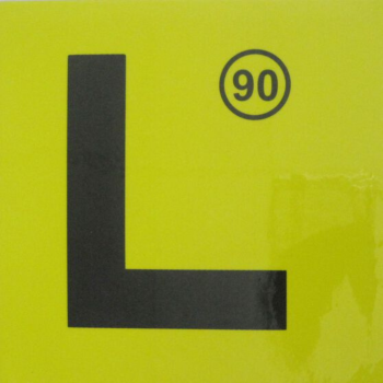 L Plates Magnetic - Speed 90