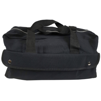 Canvas Tool Bag with Zip 450mm x 150mm x 200mm