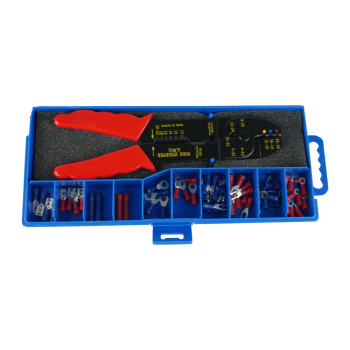 Crimping Tool + 60 Piece Insulated Terminal Kit