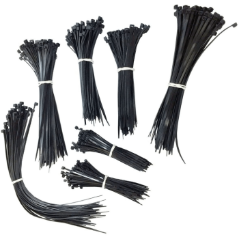 Cable Ties Assorted Pack Black | Bag of 1000
