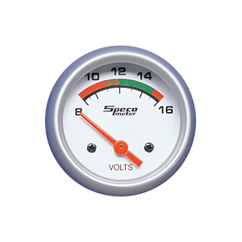 Speco Meter Sports Series 2” 8-16 Voltmeter Gauge