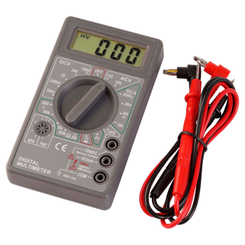 Digital Multimeter AC/DC with Accurate LCD Display & Temperature Probe