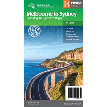 Hema Melbourne To Sydney Map Updated Edition