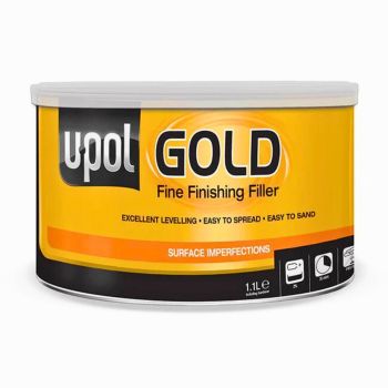 uPol Gold Fine Finishing Filler Tin 1.1L