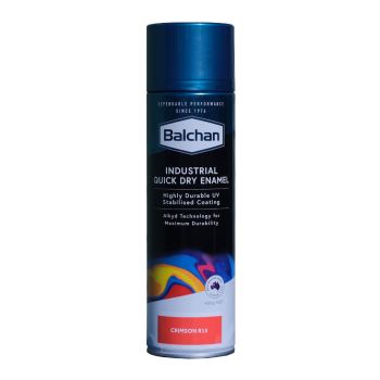 Balchan Quick Dry Industrial Enamel Paint Crimson Red R15 400g