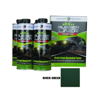 Bullyliner River Green 4L Box | Rubberised Protective Coating 