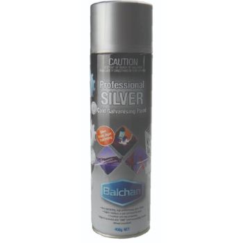 Balchan Professional Silver Cold Galvanising Paint 400g