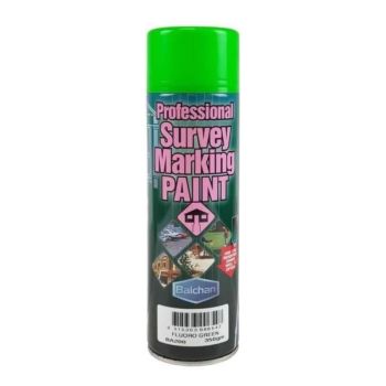Balchan Professional Survey Marking Paint Fluro Green 350g