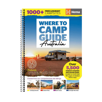 Hema Where to Camp Guide Australia