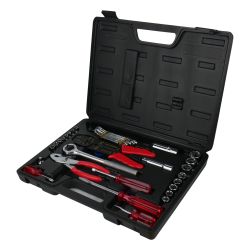 Motorist Hand Tool Kit With Compact Case 69 Piece