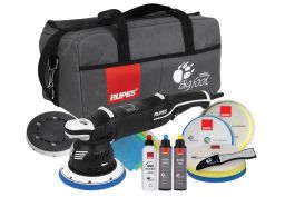 The Clean Garage Rupes LK900E Mille Gear Driven Dual Action Polisher 5 and 6 Backing Plates 