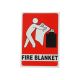 Fire Blanket Location Sign  