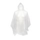 Poncho Unisex Clear Adult-sized